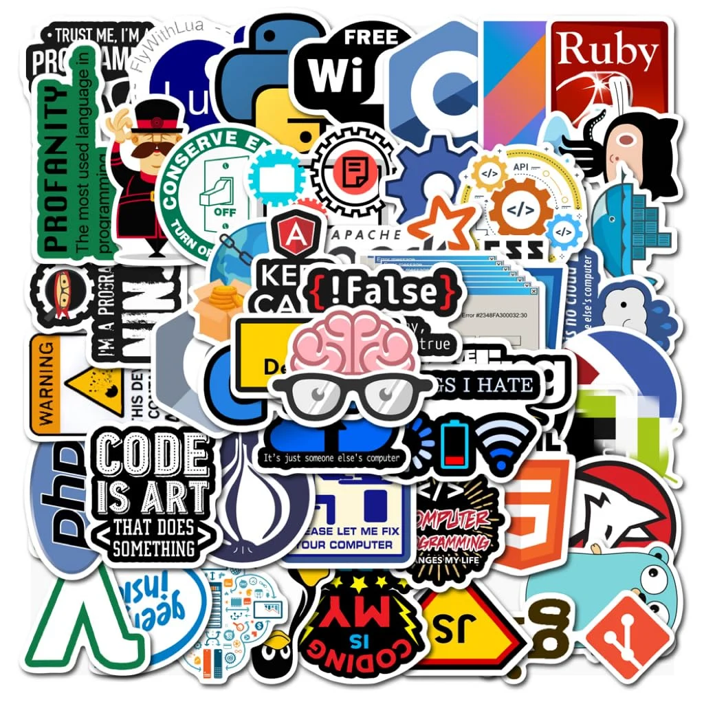programming stickers laptop 4
