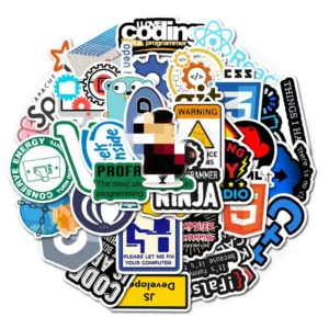 programming stickers laptop 5