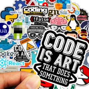 programming stickers laptop 7