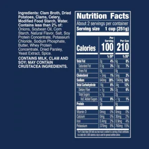 progresso clam chowder 2