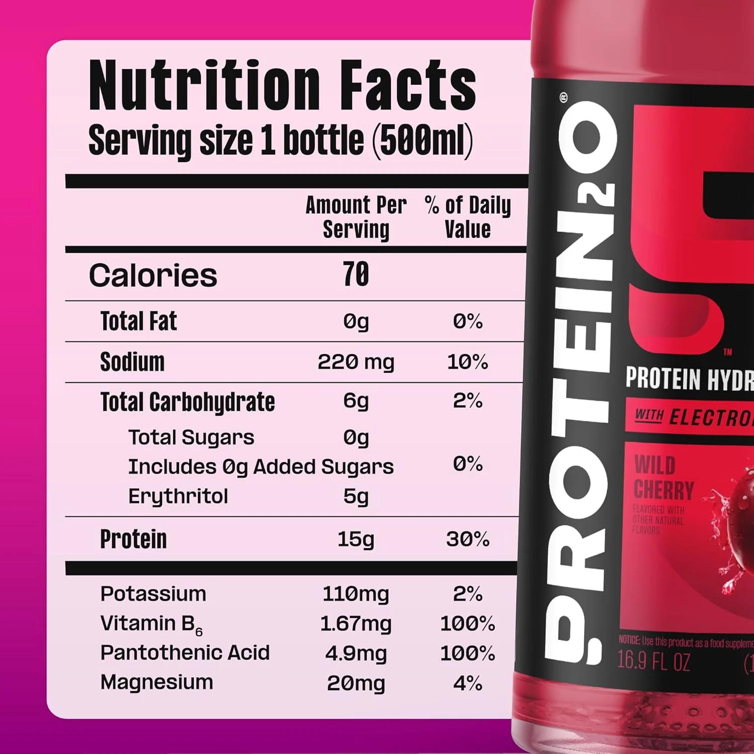 protein2o variety pack 6