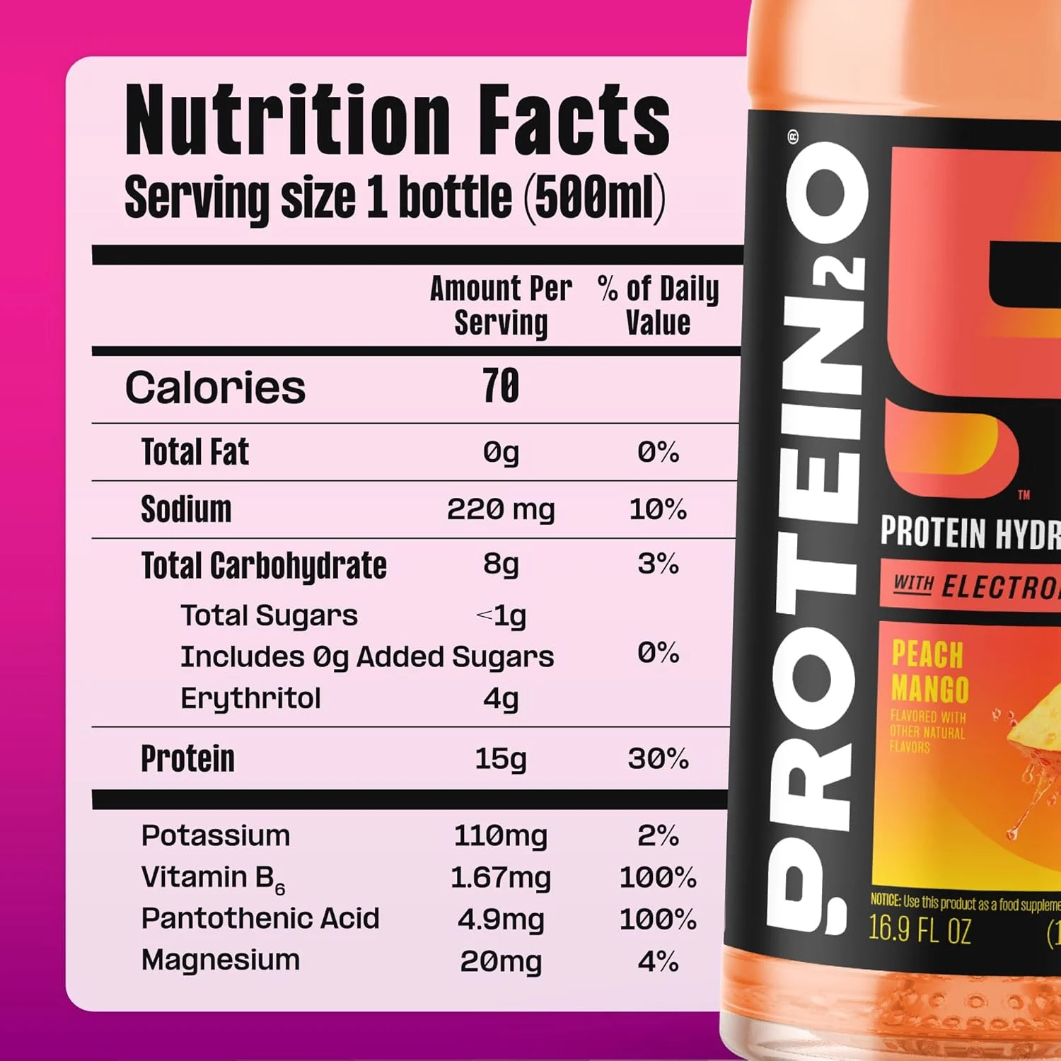 protein2o variety pack 7