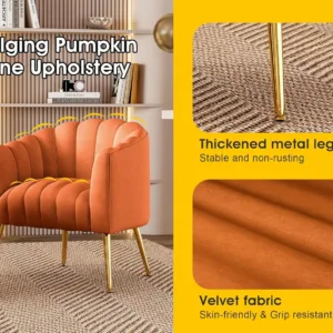 pumpkin accent chair 6