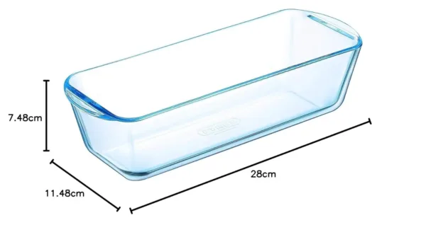 pyrex bake glass loaf 3