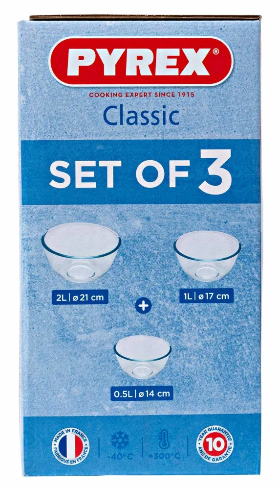 pyrex bowl set 2