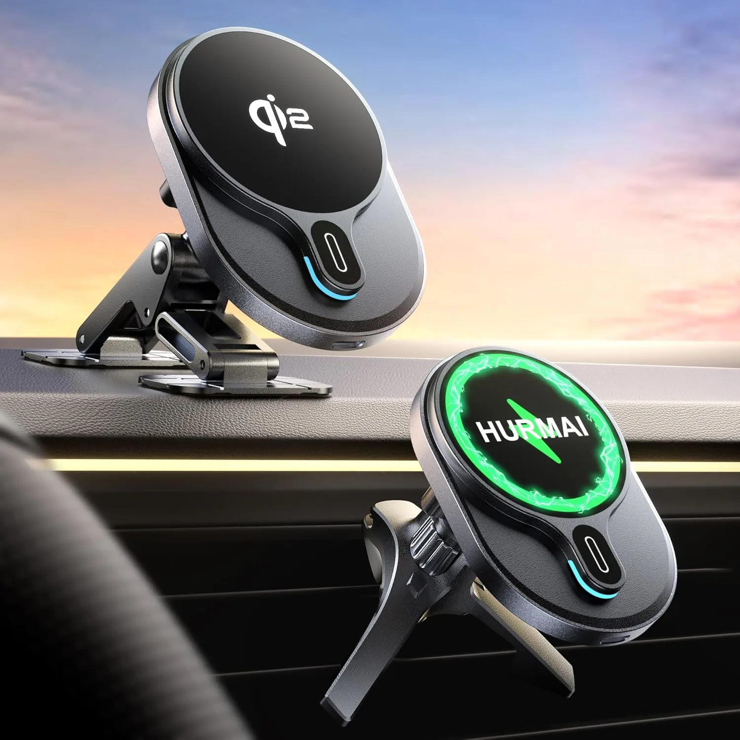 qi2 magsafe car mount 1