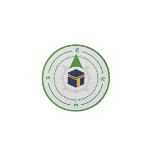 qibla direction sticker 3