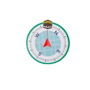 qibla direction sticker 4
