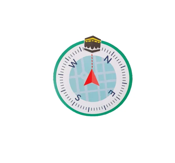 qibla direction sticker 4