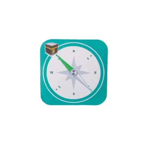 qibla direction sticker 5