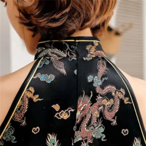 qipao dress floral 4