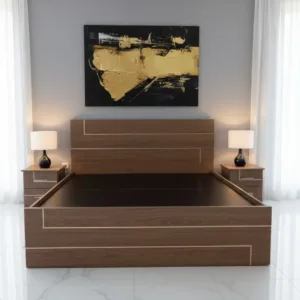 queen bed frame nightstands 1