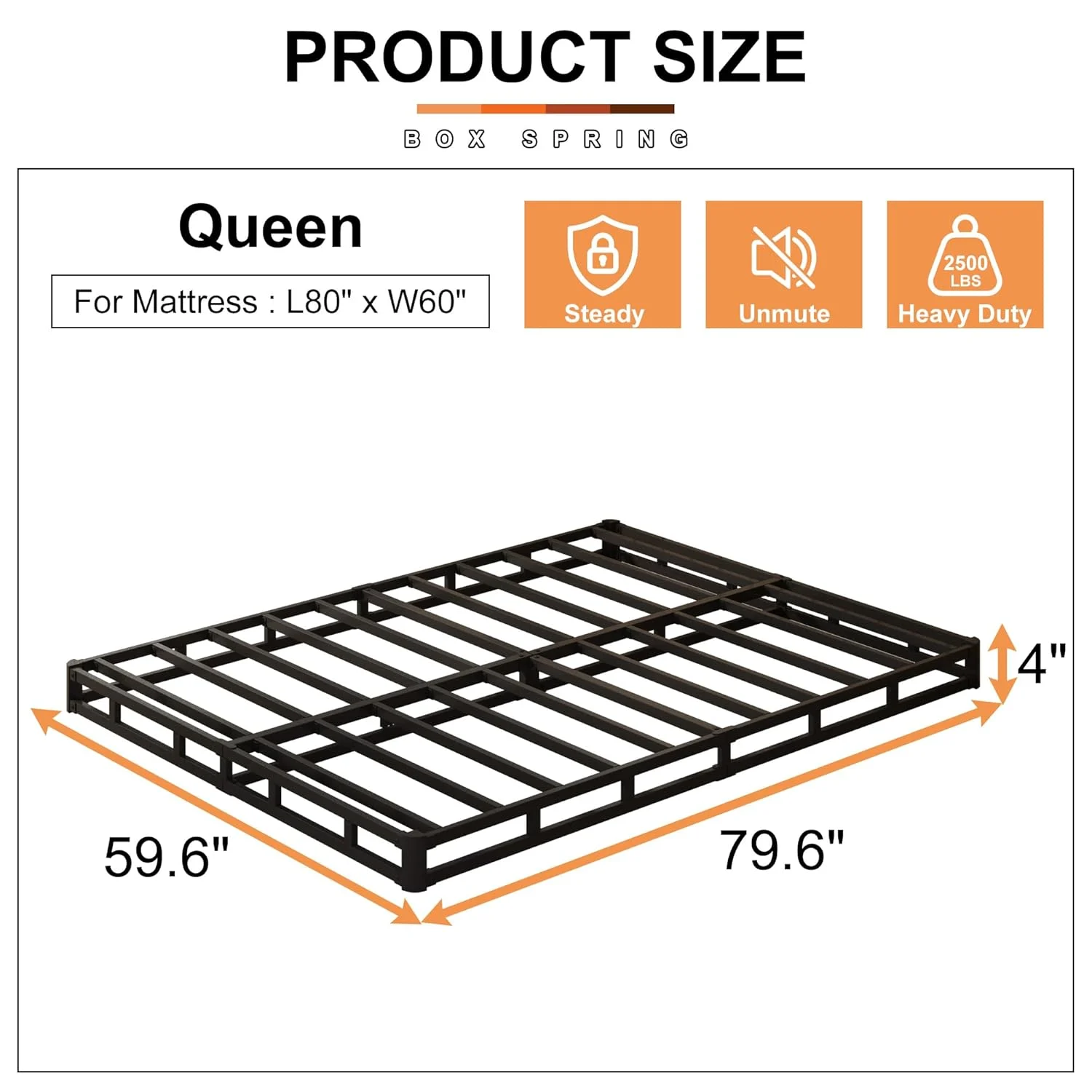 queen box spring 2