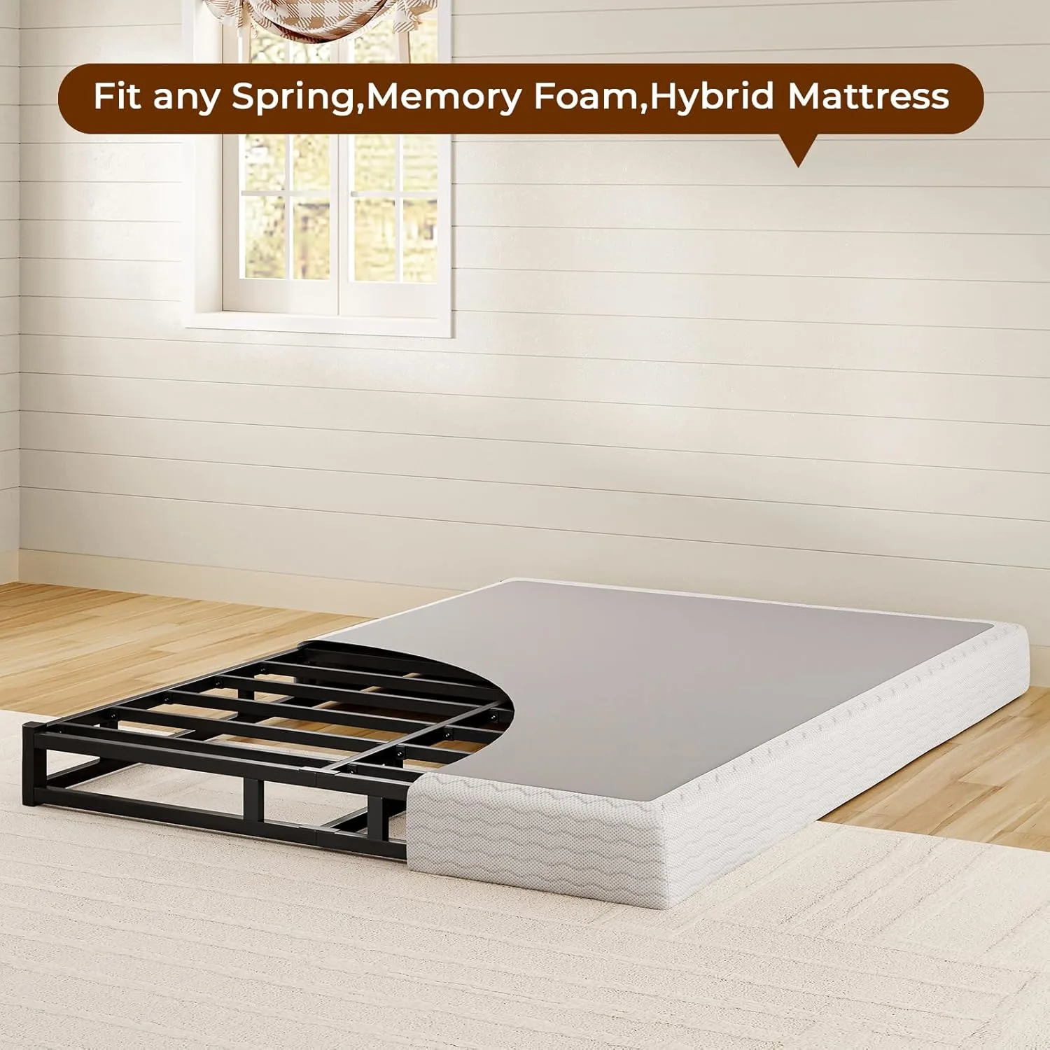 queen box spring bed 7