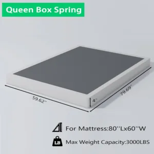 queen box spring inch 3