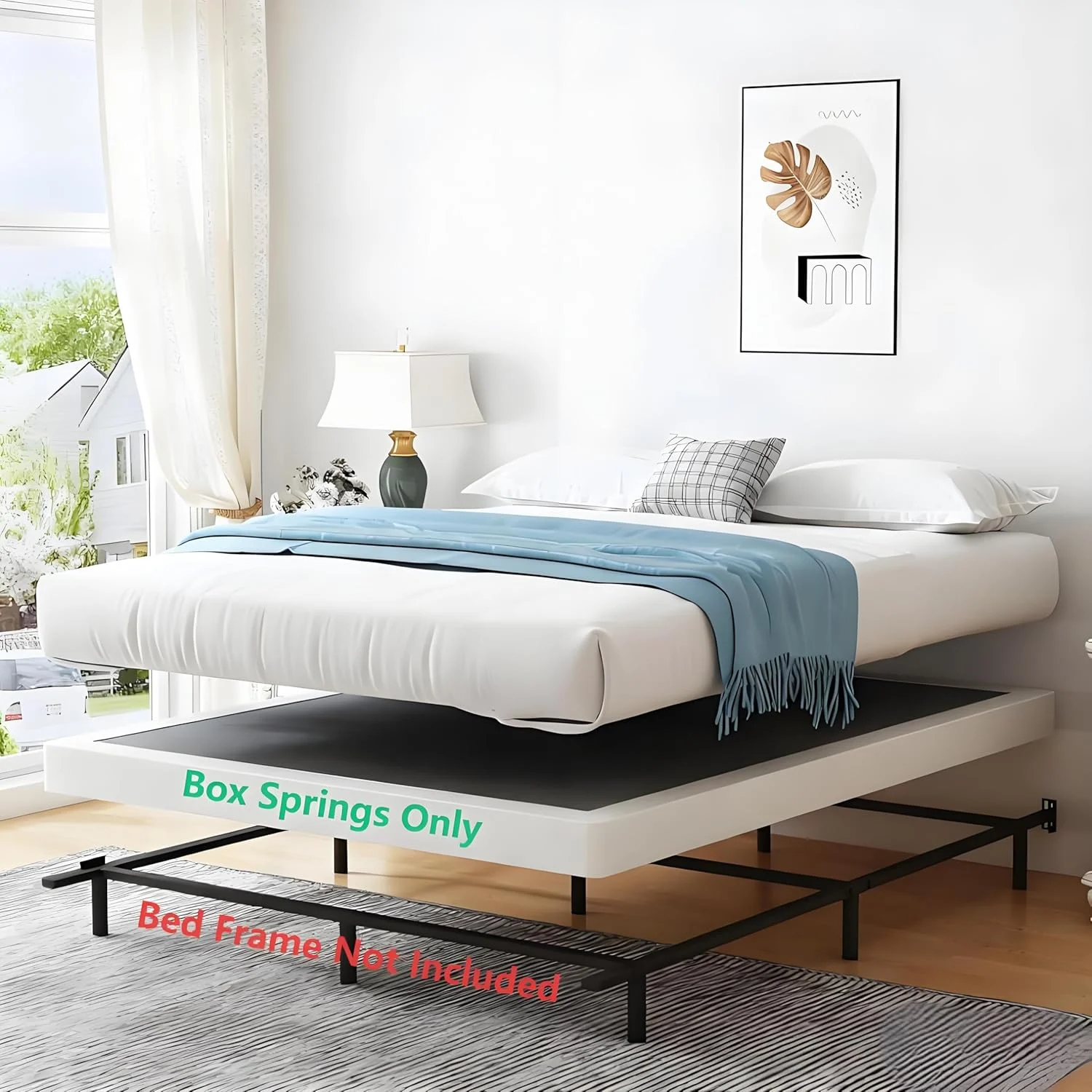 queen box spring inch 4