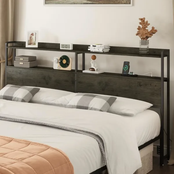 queen headboard storage 1