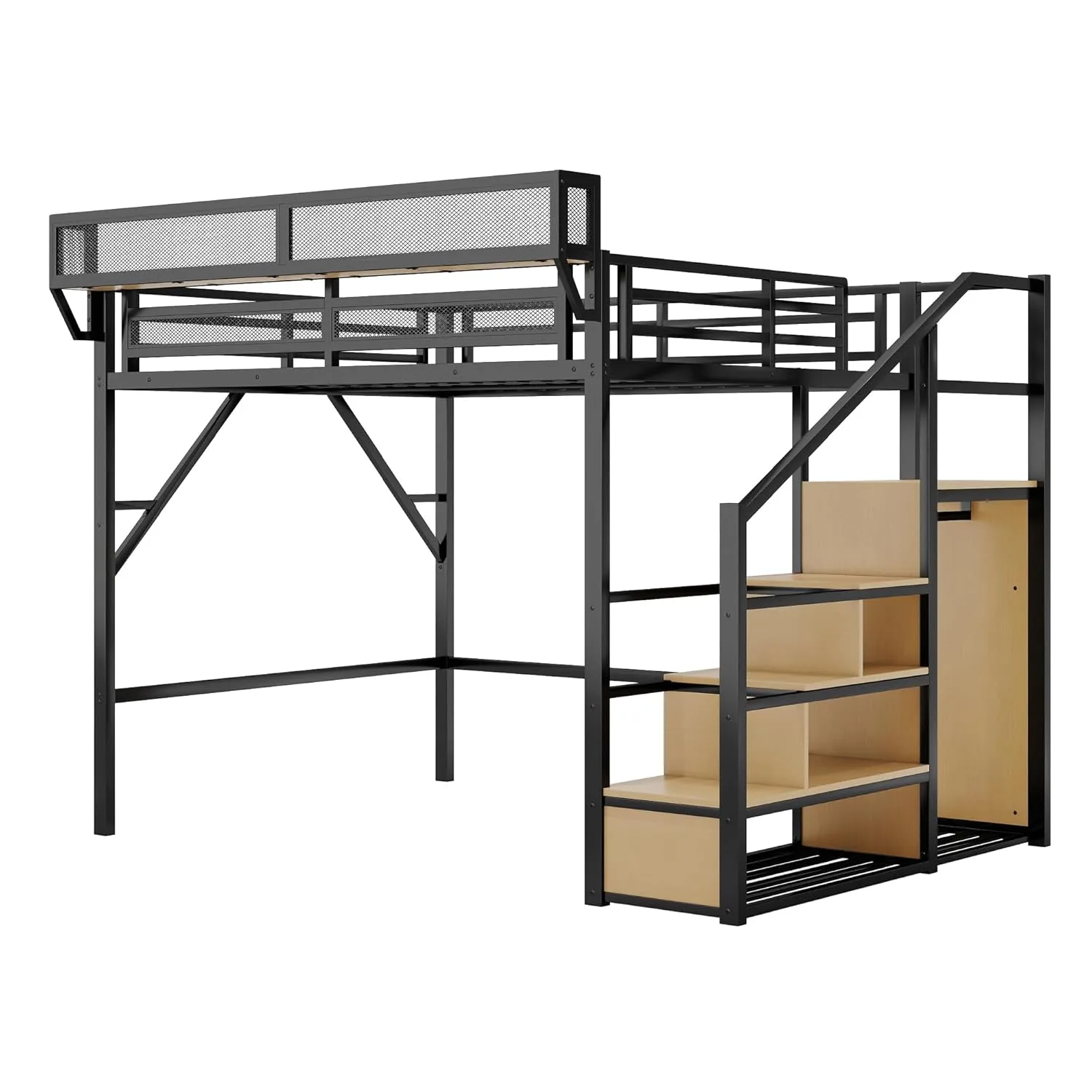 queen loft bed 5