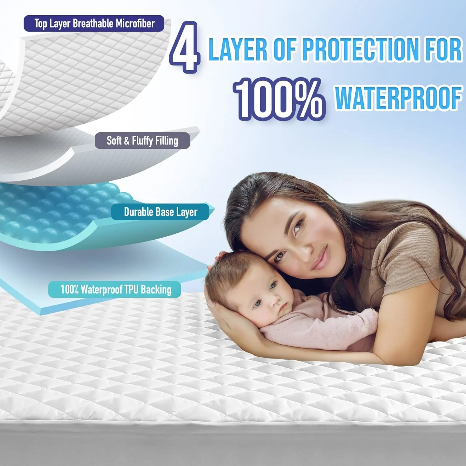 queen mattress pad 2