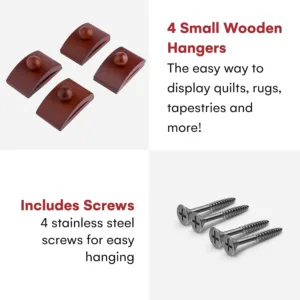 quilt hangers wooden clips 2