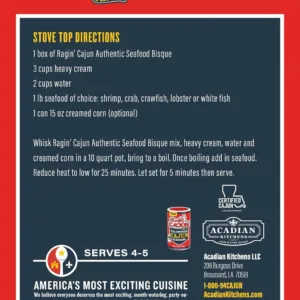 ragin cajun seafood bisque 5