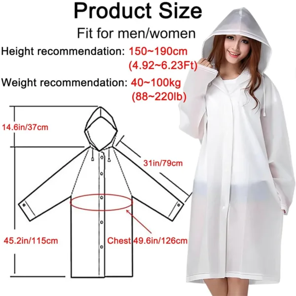 rain ponchos adults 4