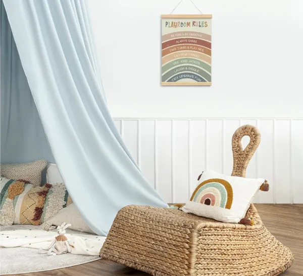 rainbow nursery wall art 2