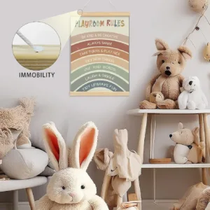 rainbow nursery wall art 5