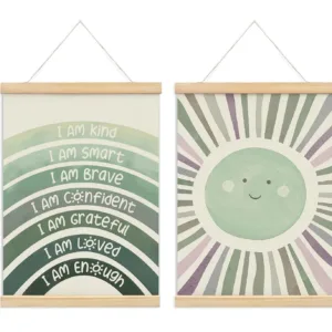 rainbow nursery wall art 7