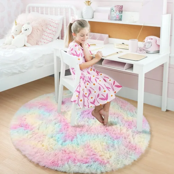 rainbow rug kids room 4