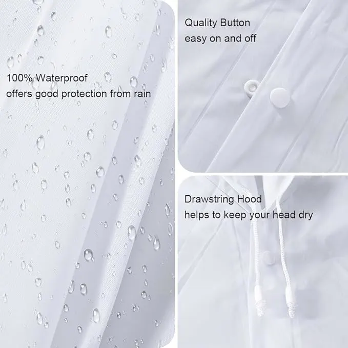 raincoats reusable rain ponchos 4