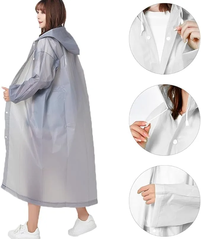 raincoats reusable rain ponchos 5