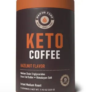 rapidfire hazelnut ketogenic coffee 1