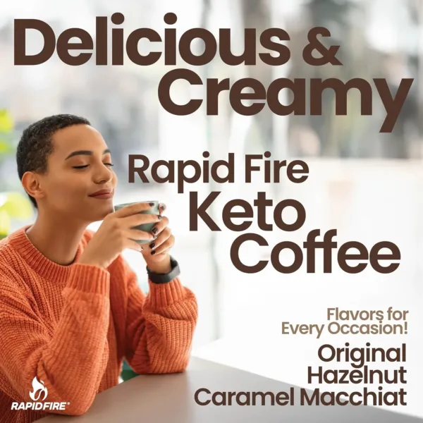 rapidfire hazelnut ketogenic coffee 7