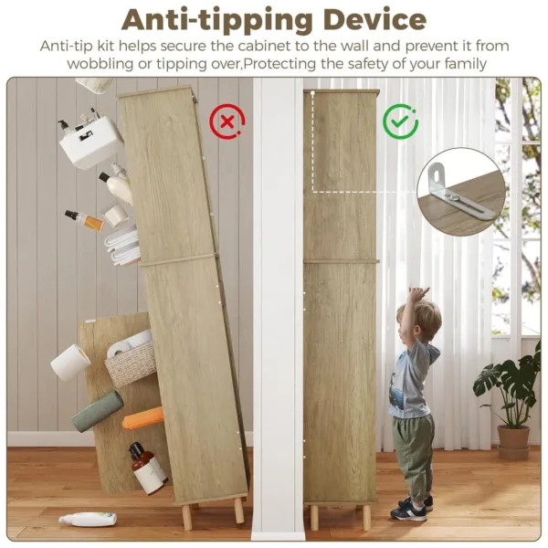 rattan bathroom cabinet 4