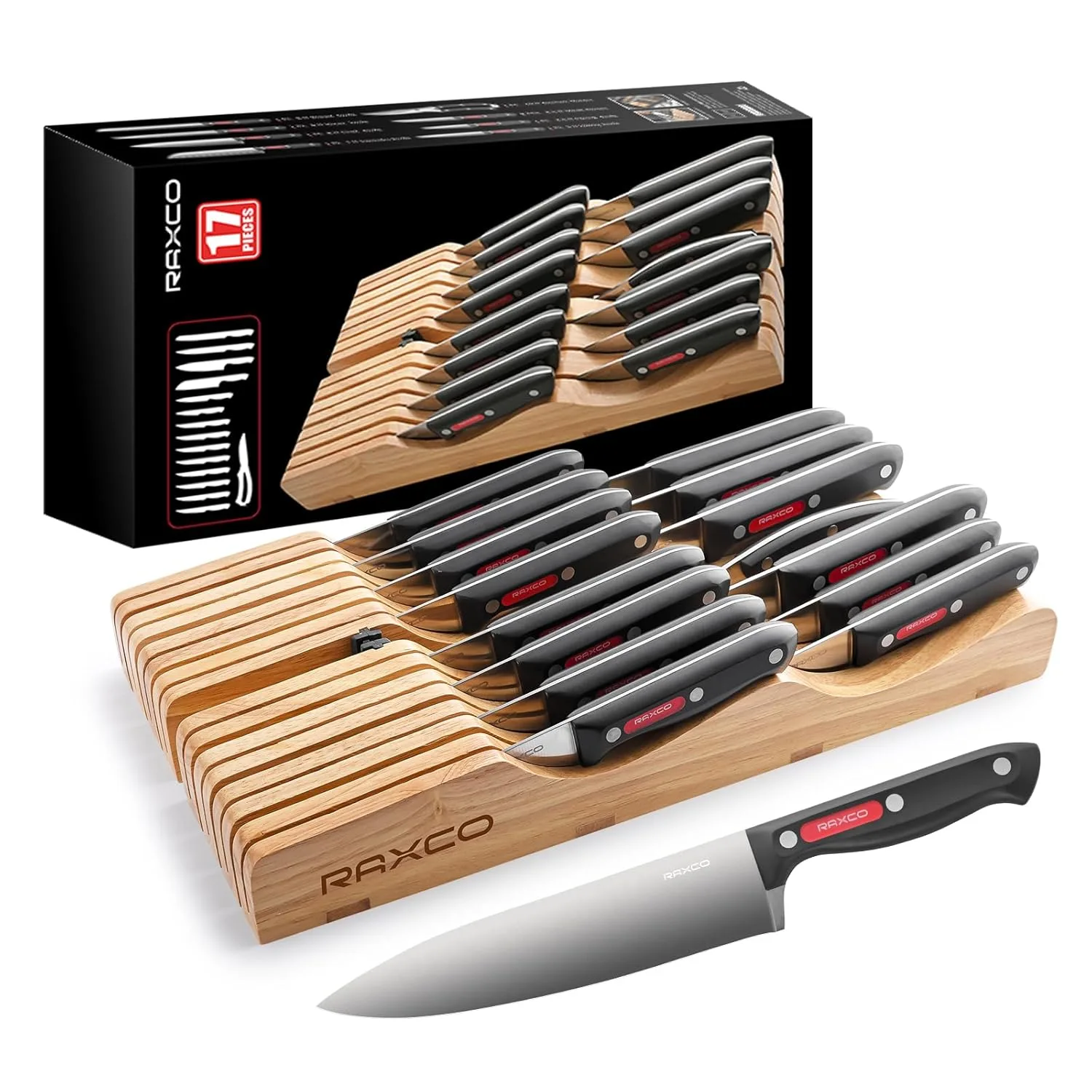 raxco knife set block 1