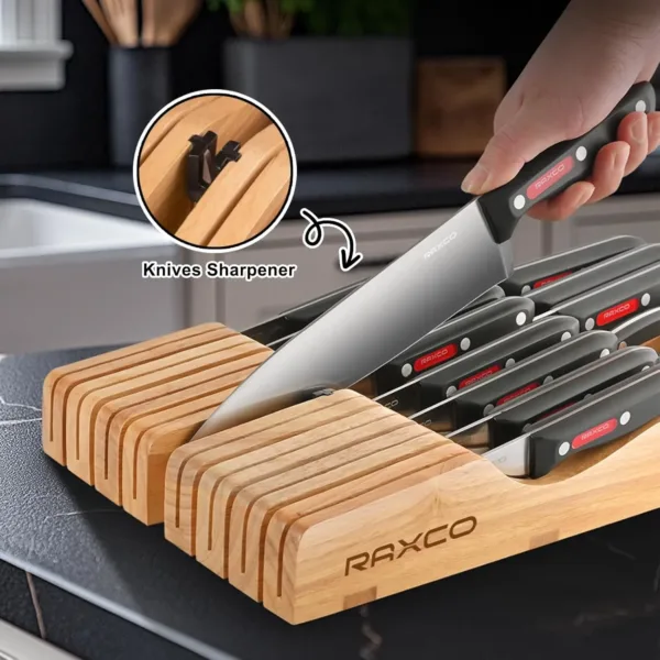 raxco knife set block 5