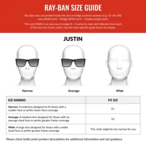 ray ban justin rb4165 6