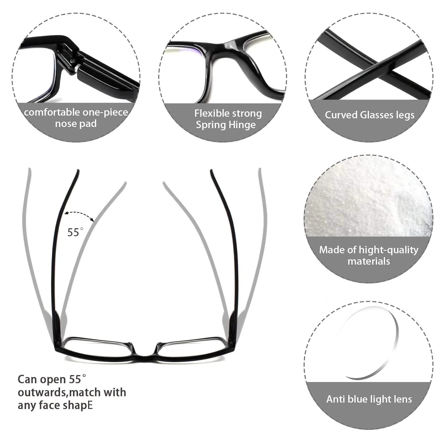 reading glasses pack 3