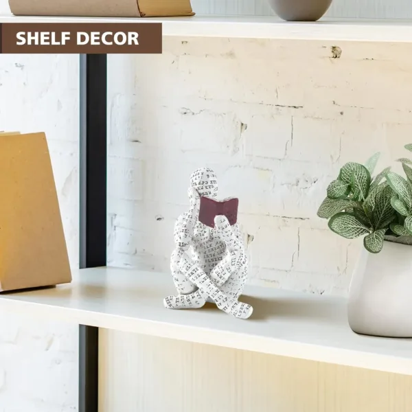 reading woman statue 5