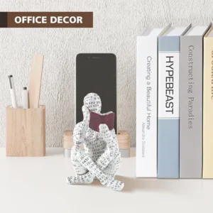 reading woman statue 6