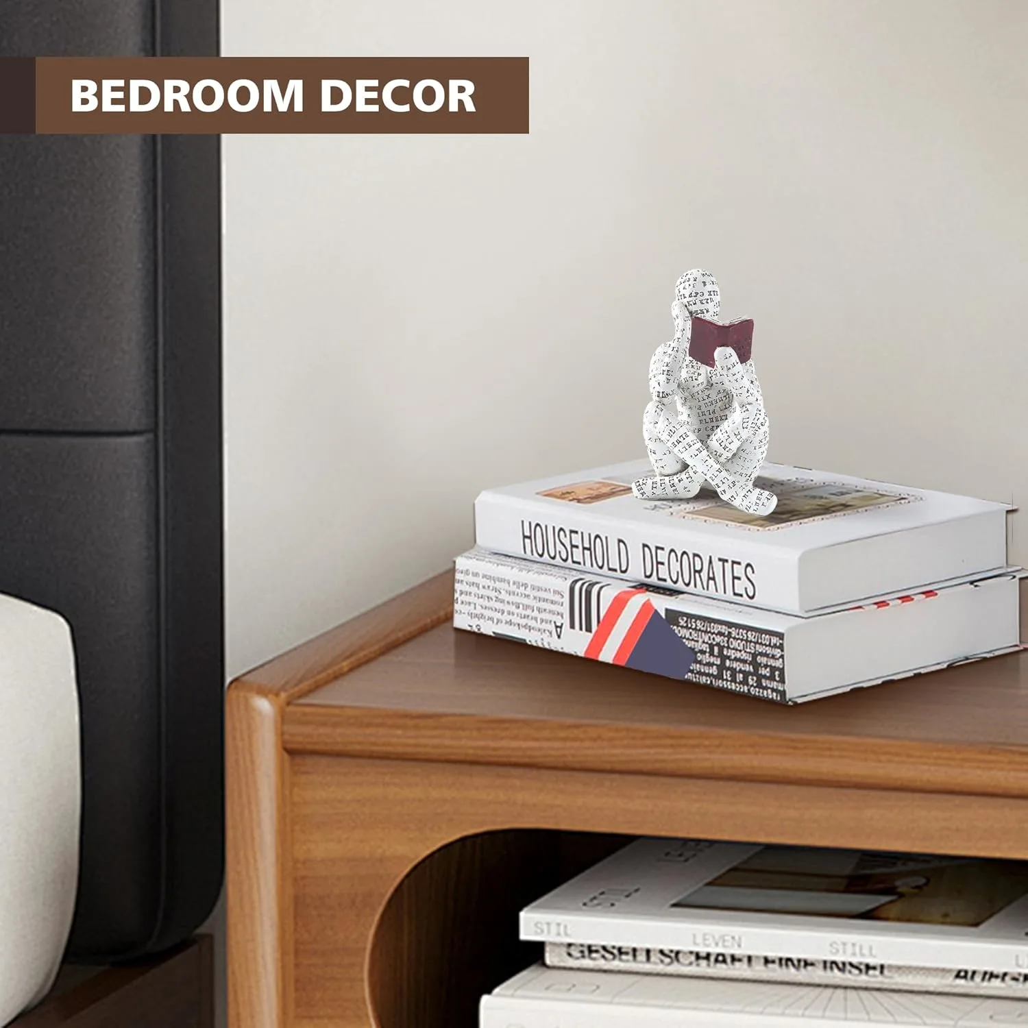 reading woman statue 7