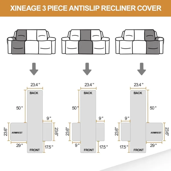 recliner cover seat 5