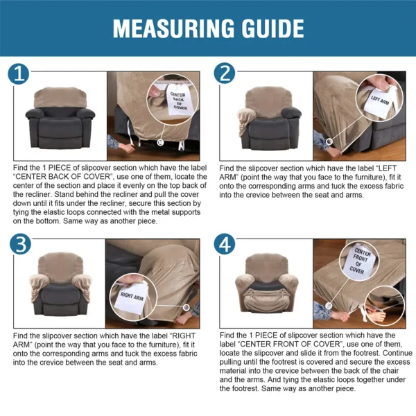 recliner cover seater 7