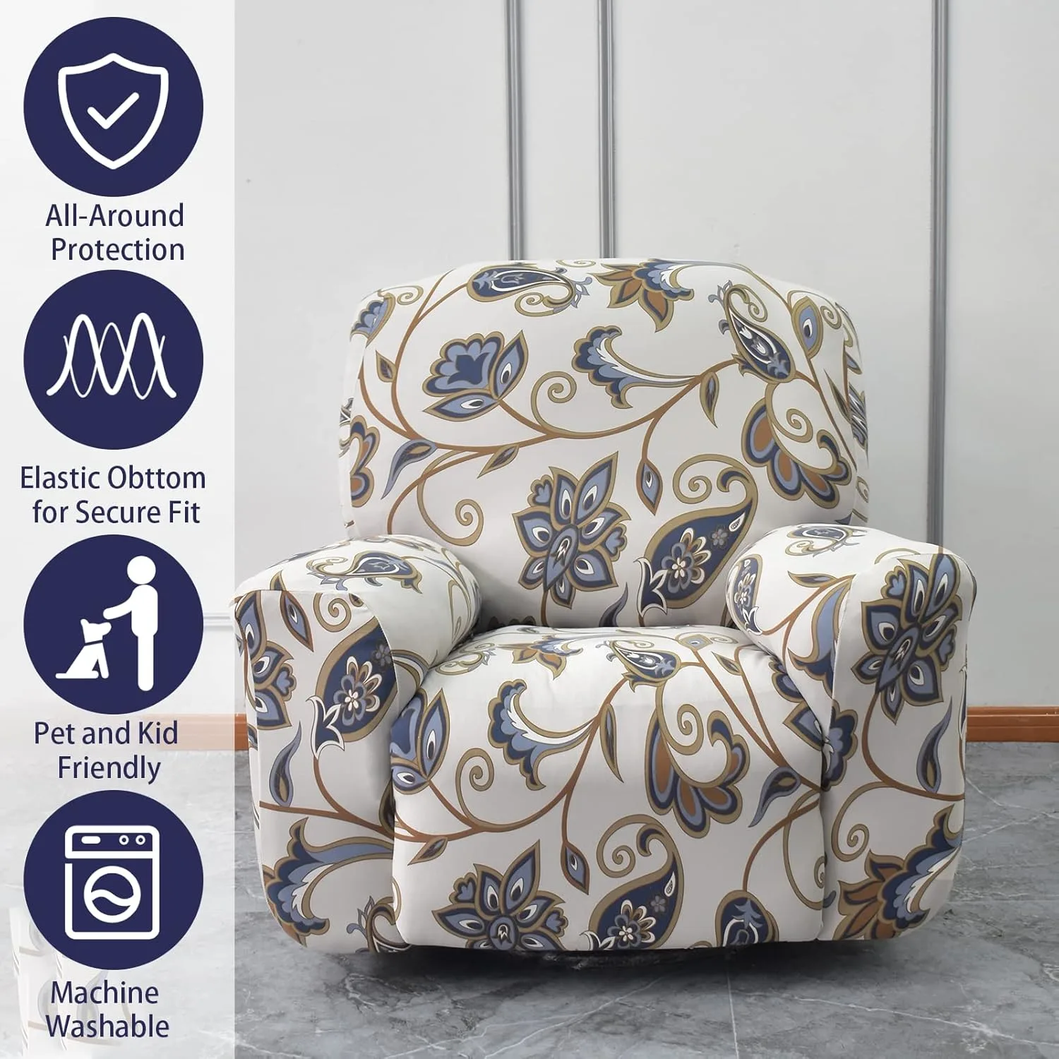 recliner slipcover stretch 5