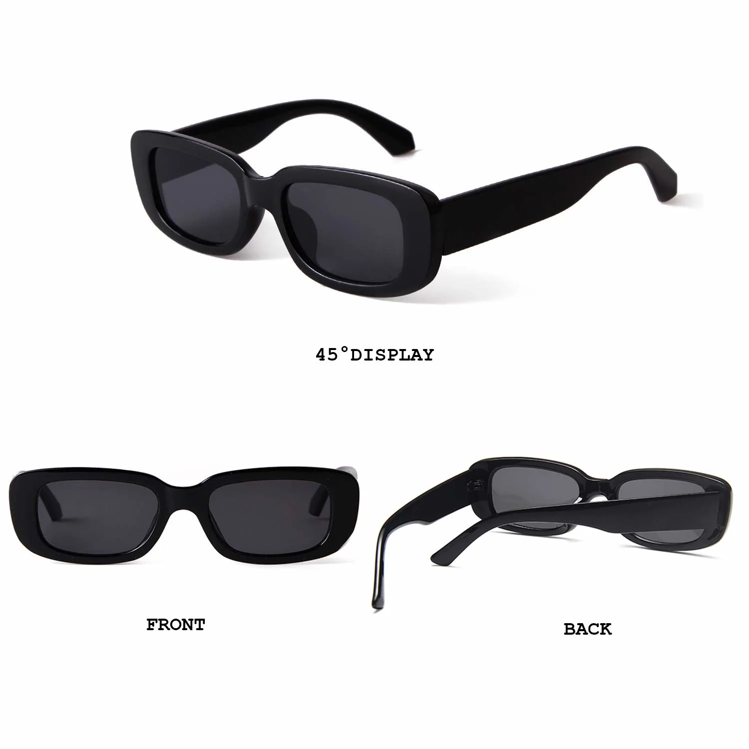 rectangle sunglasses retro 2