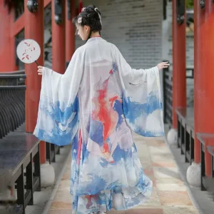 red hanfu dress 4