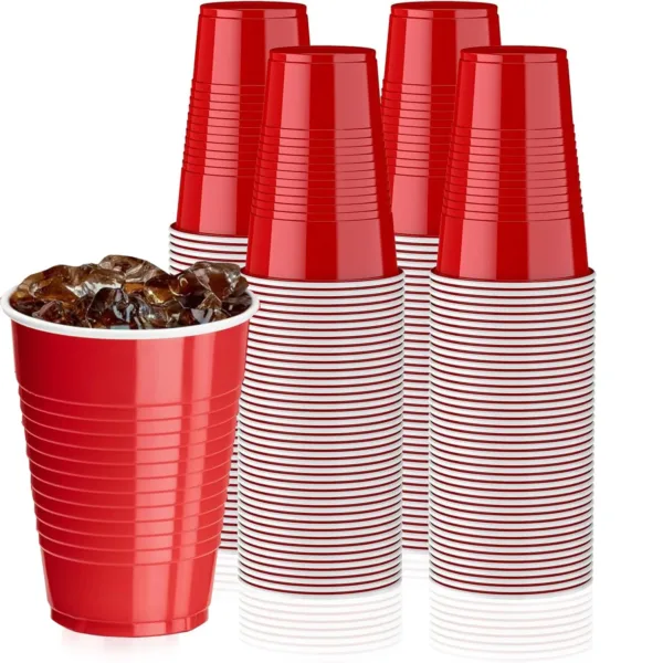 red plastic cups 1