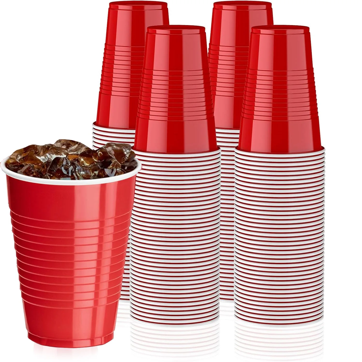 red plastic cups 1