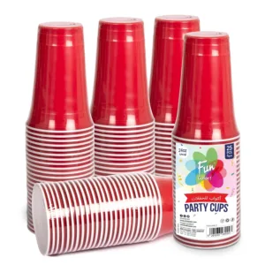 red plastic party cups 6